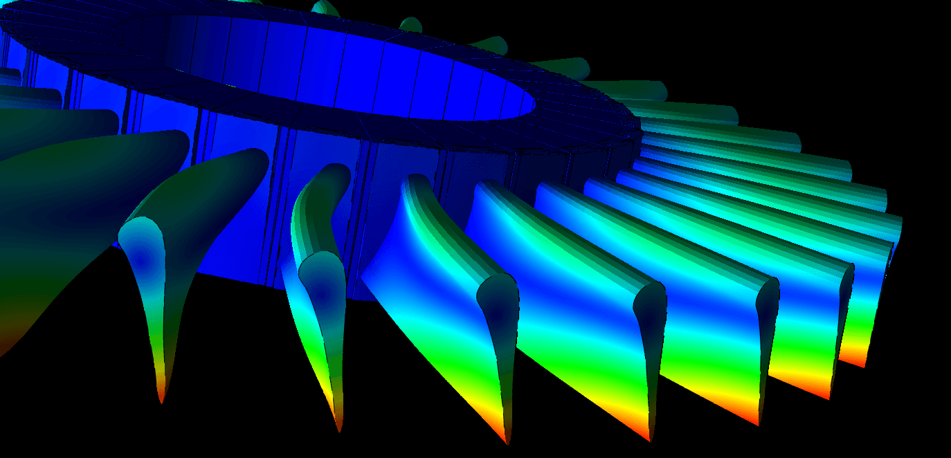 Turbine Blade Simulation